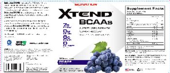 Scivation XTEND BCAAs Grape - supplement