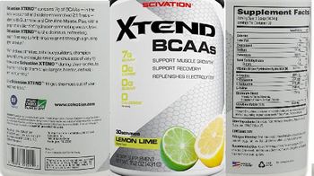 Scivation XTEND BCAAs Lemon Lime - supplement