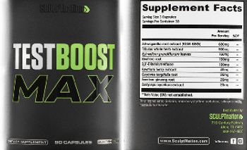 SculptNation Testboost Max - supplement