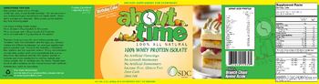SDC Nutrition About Time Birthday Cake - supplement for everybody