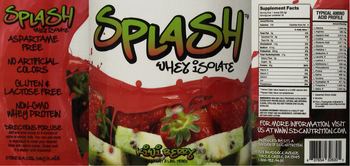 SDC Nutrition Splash Whey Isolate Kiwi Berry - 