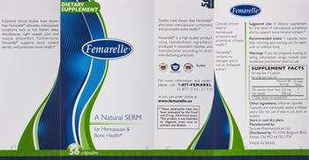 Se-cure Pharmaceuticals Ltd. Femarelle - supplement