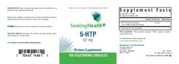 Seeking Health 5-HTP 50 mg - supplement