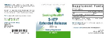 Seeking Health 5-HTP Extended Release 200 mg - supplement