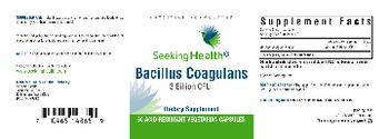 Seeking Health Bacillus Coagulans - supplement