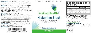 Seeking Health Histamine Block - supplement
