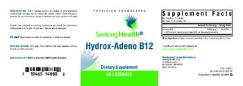 Seeking Health Hydrox-Adeno B12 - supplement