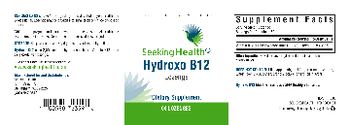 Seeking Health Hydroxo B12 Lozenge - supplement