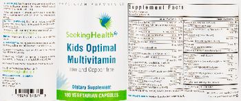 Seeking Health Kids Optimal Multivitamin Iron-and Copper-Free - supplement