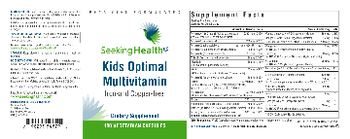 Seeking Health Kids Optimal Multivitamin - supplement