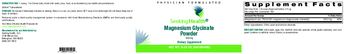 Seeking Health Magnesium Glycinate Powder 200 mg - supplement