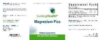 Seeking Health Magnesium Plus - supplement