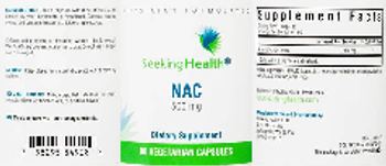 Seeking Health NAC 500 mg - supplement