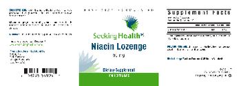 Seeking Health Niacin Lozenge 50 mg - supplement