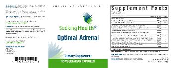 Seeking Health Optimal Adrenal - supplement