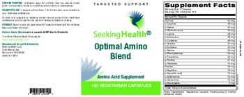 Seeking Health Optimal Amino Blend - amino acid supplement