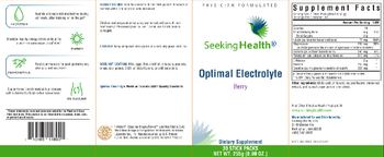 Seeking Health Optimal Electrolyte Berry - supplement