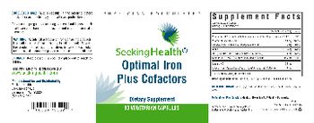 Seeking Health Optimal Iron Plus Cofactors - supplement