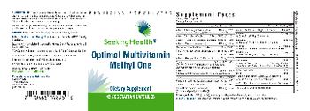 Seeking Health Optimal Multivitamin Methyl One - supplement