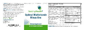 Seeking Health Optimal Multivitamin Minus One - supplement