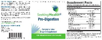 Seeking Health Pro-Digestion - comprehensive enzyme supplement