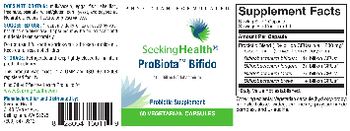 Seeking Health ProBiota Bifido - probiotic supplement