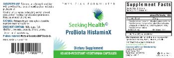 Seeking Health Probiota HistaminX - supplement