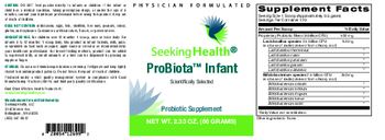 Seeking Health ProBiota Infant - probiotic supplement