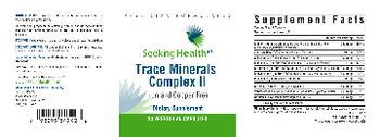 Seeking Health Trace Minerals Complex II - supplement