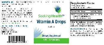 Seeking Health Vitamin A Drops 5,025 IU - supplement