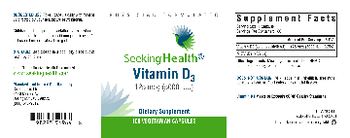 Seeking Health Vitamin D3 125 mcg - supplement