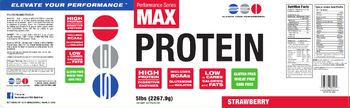 SEI Pharmaceuticals Max Protein Strawberry - supplement