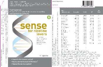 Sense Sense For Nicotine Lovers - 