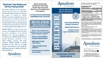 Sera-Pharma Labs Amidren Builder - supplement
