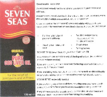Seven Seas Original Pure Cod Liver Oil - 