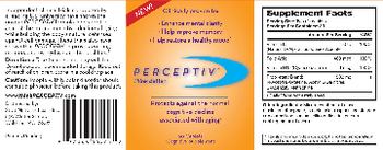 Sevo Nutraceuticals, Inc. Perceptiv - cognitive supplement