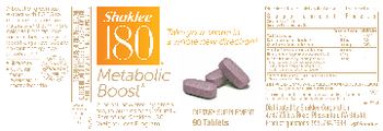 Shaklee 180 Metabolic Boost - supplement