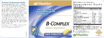 Shaklee B-Complex - supplement