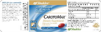 Shaklee Carotomax - supplement