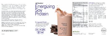 Shaklee Energizing Soy Protein Creamy Cocoa Flavor - supplement