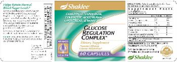 Shaklee Glucose Regulation Complex - supplement