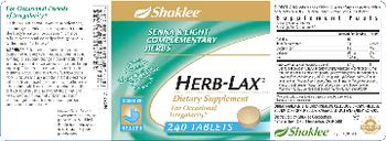 Shaklee Herb-Lax - supplement