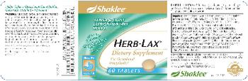 Shaklee Herb-Lax - supplement
