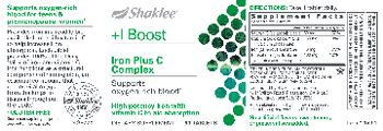 Shaklee Iron plus C Complex - supplement