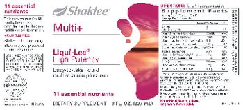 Shaklee Liqui-Lea - supplement