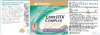 Shaklee Liver DTX Complex - supplement