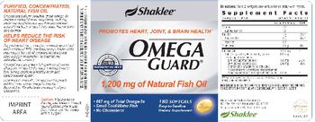Shaklee Omega Guard - supplement