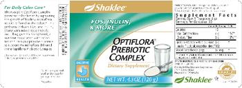 Shaklee Optiflora Prebiotic Complex - supplement