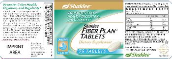 Shaklee Shaklee Fiber Plan Tablets - supplement
