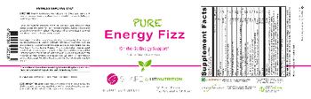 Shape By HIT Nutrition Pure Energy Fizz Natural Mixed Berry Flavor - supplement